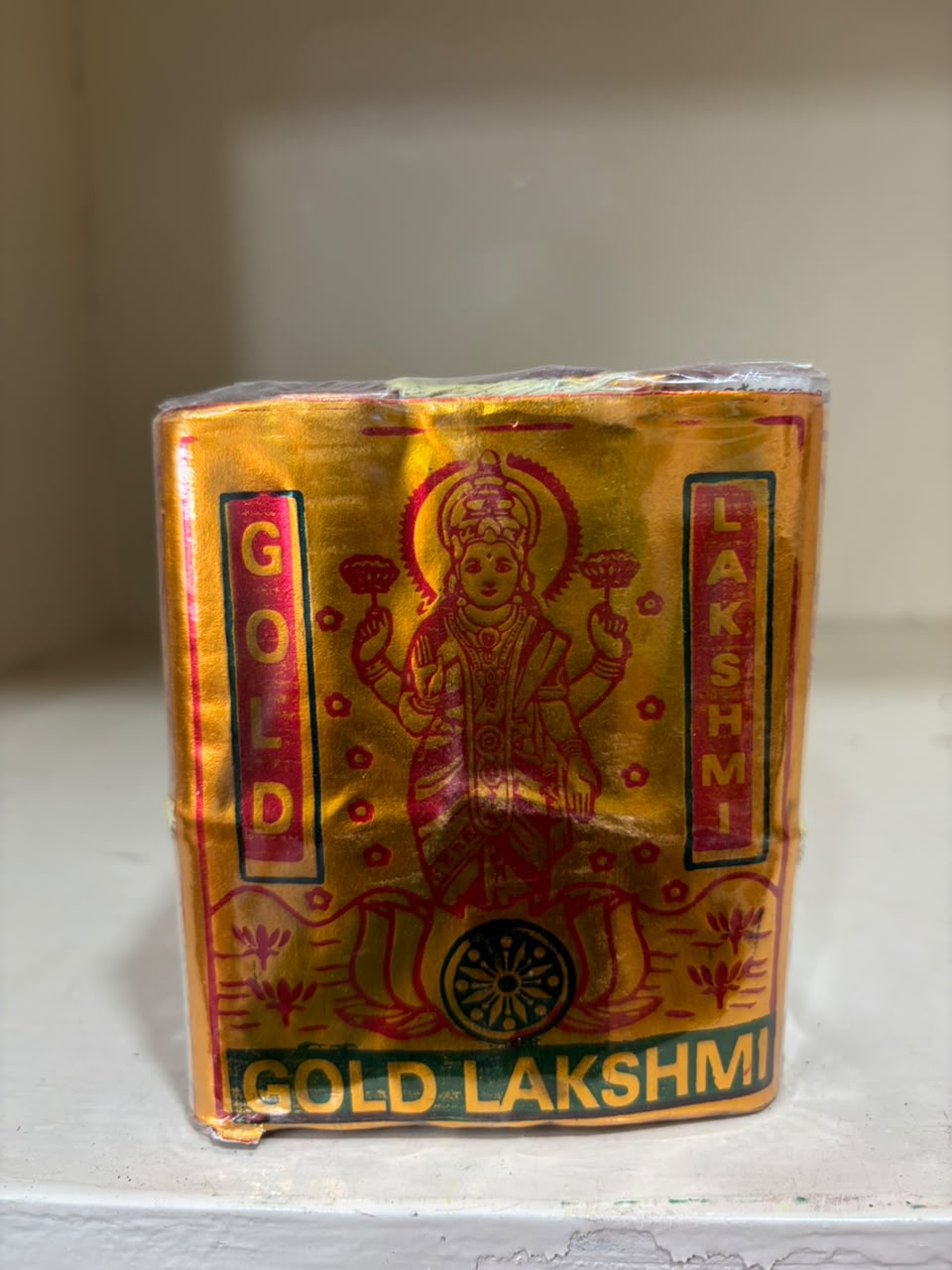 4" Gold Lakshmi